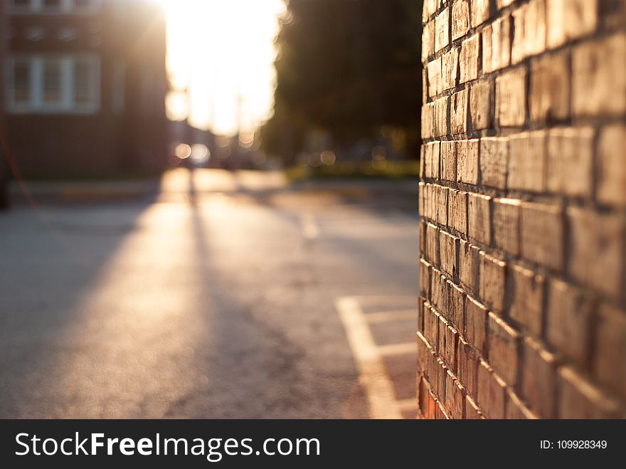 Close-up Photography of Brickwall