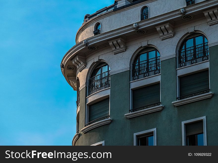 Architecture, Balcony, Building