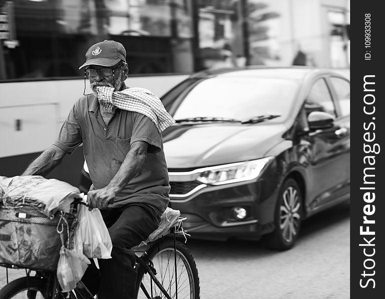 Car, Motor Vehicle, Vehicle, Black And White