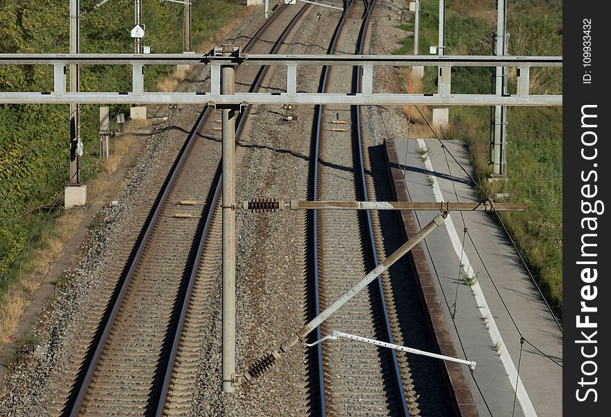 Track, Transport, Rail Transport, Iron