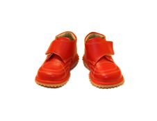 Red Baby Shoes Stock Photos Red Baby Shoes Stock Photos