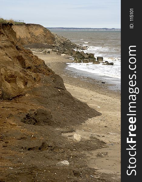 Coastal erosion East Yorkshire. Coastal erosion East Yorkshire