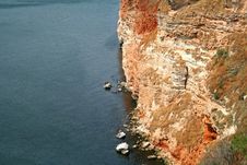 KALIAKRA - Rock And Sea Stock Photo KALIAKRA - Rock And Sea Stock Photo