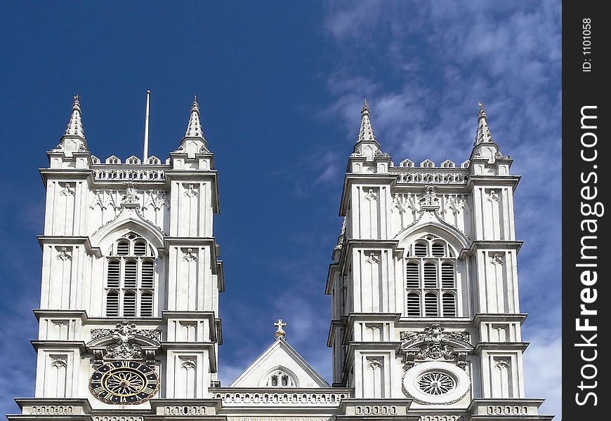 Westminster Abbey towers