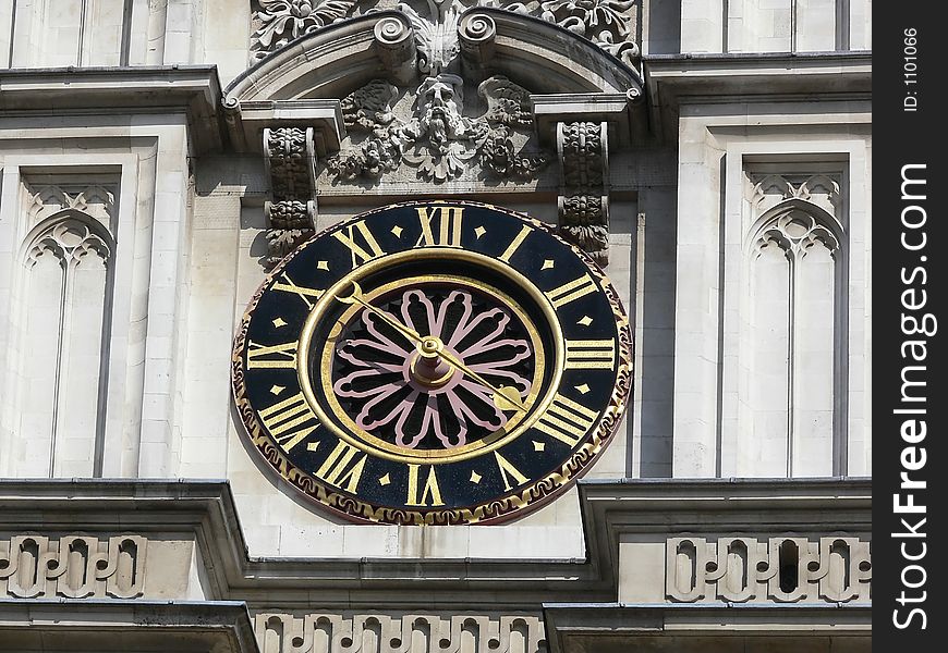 Westminster Abbey tower clock