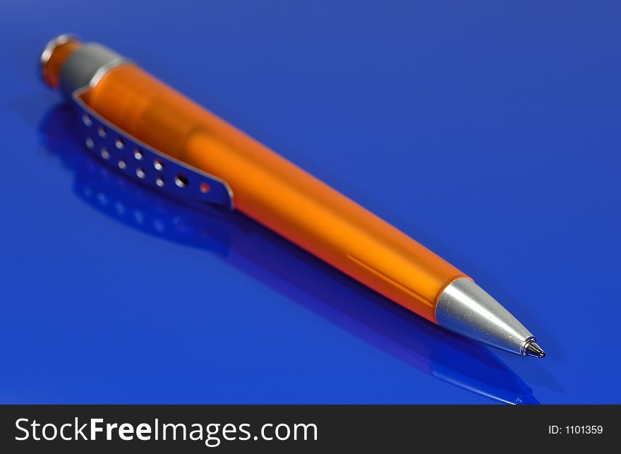 Orange Ballpoint Pen