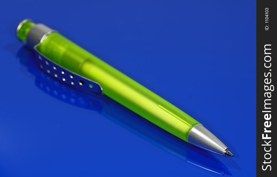 Green Ballpoint Pen