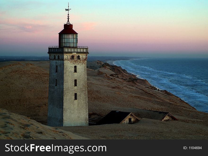 Lighthouse in Denmark