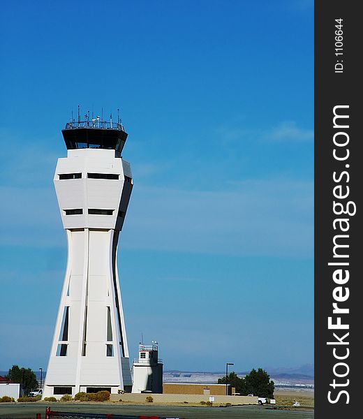 Military Airport Control Tower, Vertical
