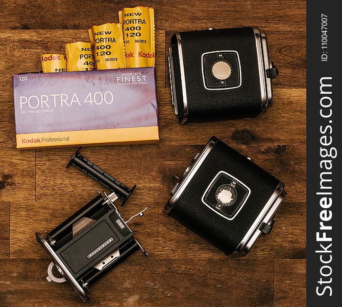 Kodak Porta 400 With Black Cases