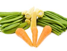 Fresh Vegetables Mix Royalty Free Stock Images