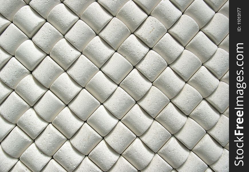 Close-up of small chip natural stone mosaic on the wall. Close-up of small chip natural stone mosaic on the wall