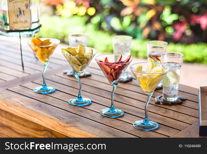 Wine Glass On Table