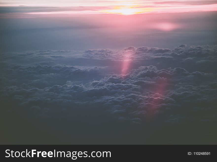 View of Clouds during Sunset