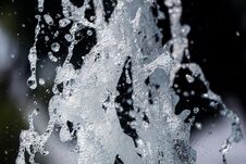 The Gush Of Water Of A Fountain. Splash Of Water In The Fountain Stock Photography The Gush Of Water Of A Fountain. Splash Of Water In The Fountain Stock Photography