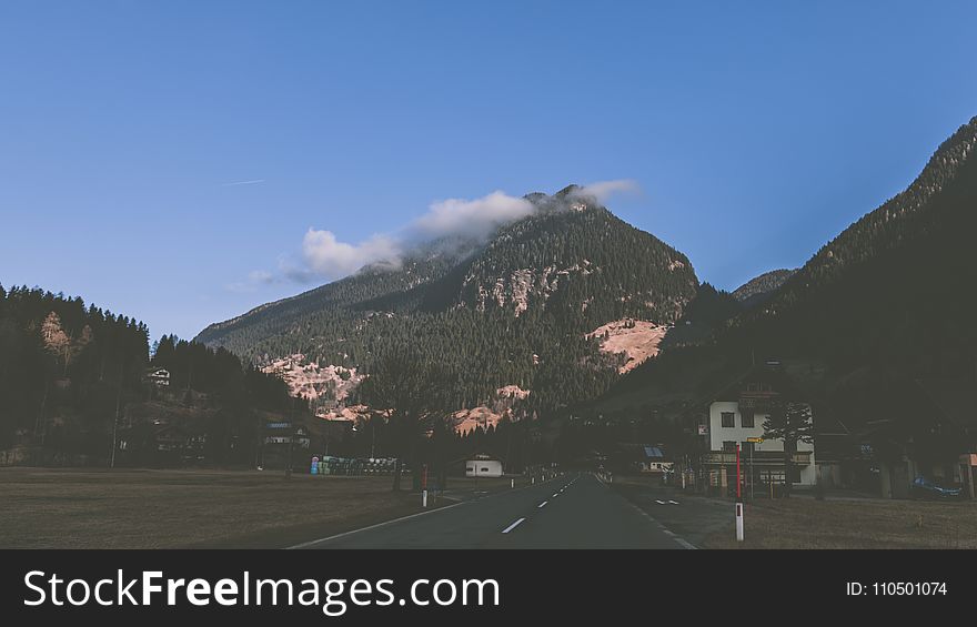 Mountain With Cloud