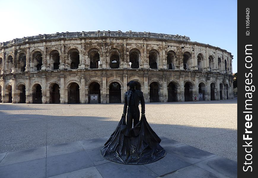 Amphitheatre, Landmark, Historic Site, Structure