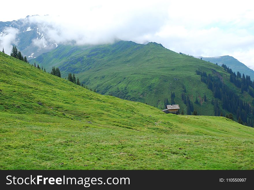 Grassland, Highland, Mountainous Landforms, Pasture