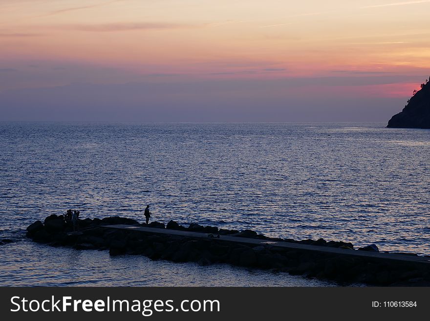 Sea, Sky, Horizon, Ocean