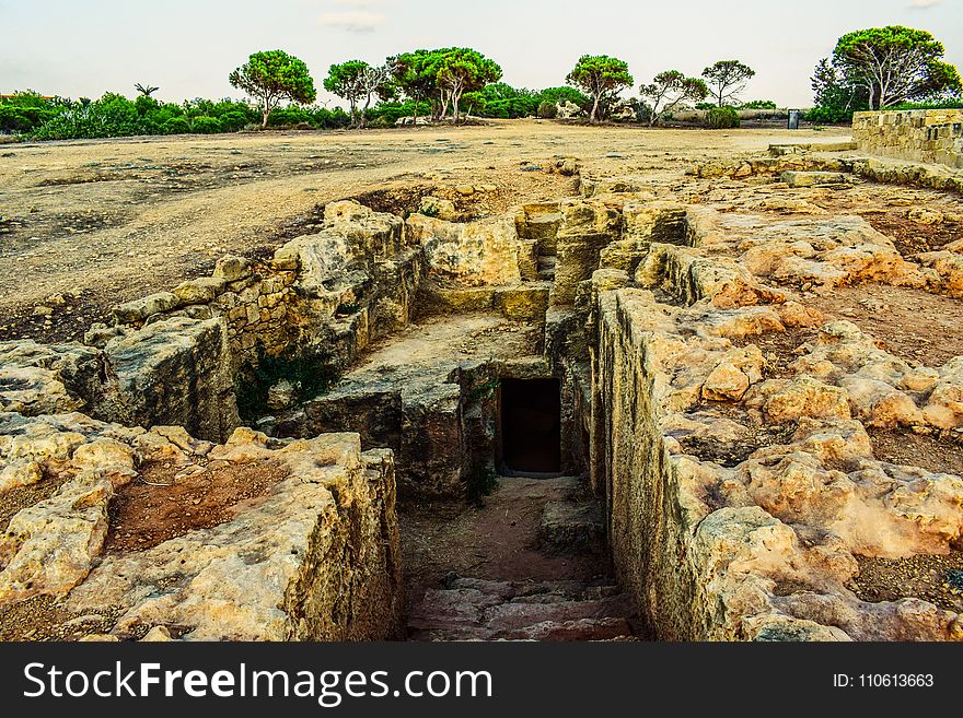 Archaeological Site, Ruins, Rock, Historic Site