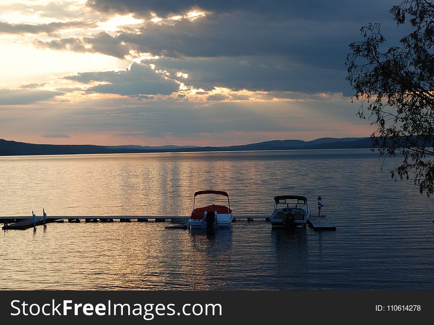 Sky, Water, Reflection, Lake