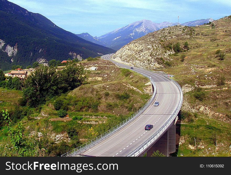 Road, Mountain Pass, Mountainous Landforms, Mountain