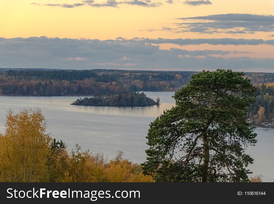 Nature, Sky, Water, Lake