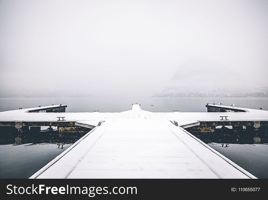 Snow Dock Port Photography