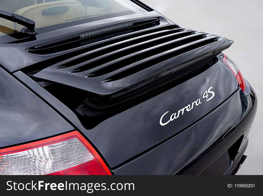 Black Carrera 4s Car