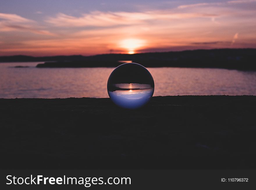 Silhouette Photography Of Ball