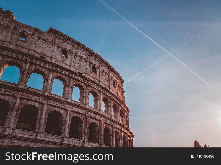 Low-angle Photo of Coliseum, Rome