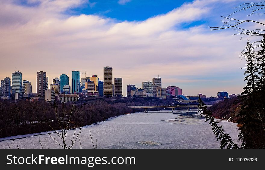 Skyline, City, Sky, Cityscape