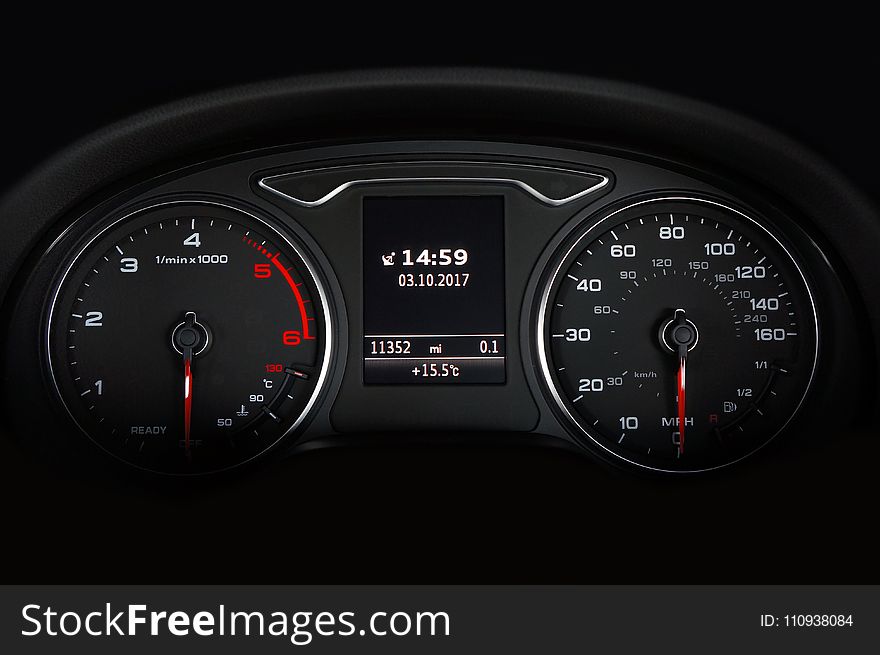 Car, Vehicle, Motor Vehicle, Speedometer