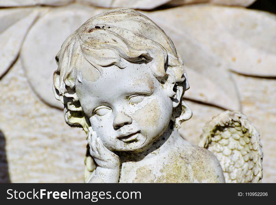 Sculpture, Head, Statue, Stone Carving