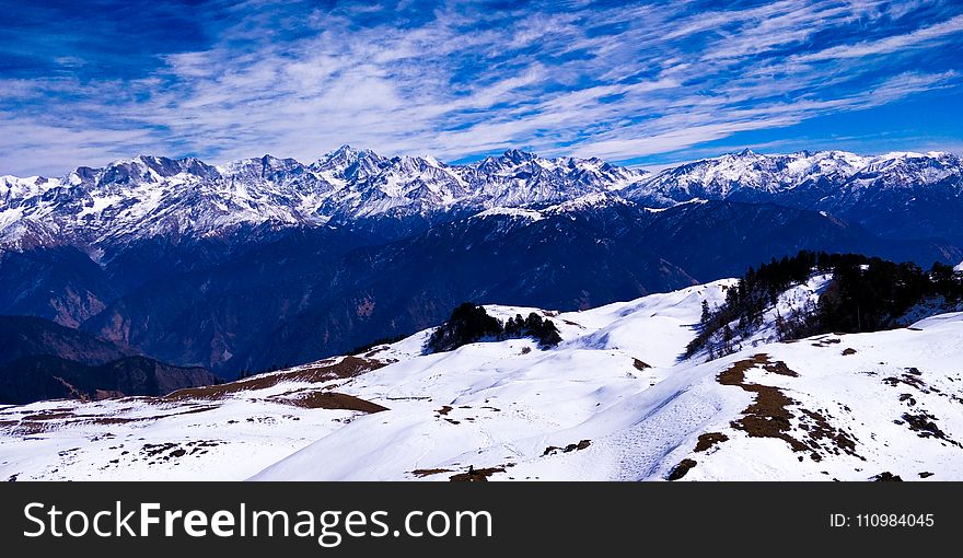 Photo of Mountains With Snow