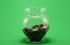 Jar Of Coin Stock Photo Jar Of Coin Stock Photo
