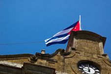 Cuban Flag Stock Image Cuban Flag Stock Image