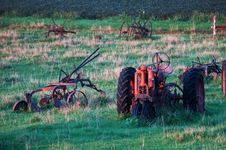 Old Tractors And Farm Equipment Stock Image Old Tractors And Farm Equipment Stock Image