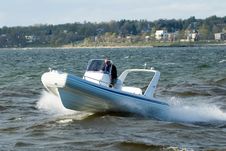 Speedboat 21 Royalty Free Stock Photo Speedboat 21 Royalty Free Stock Photo