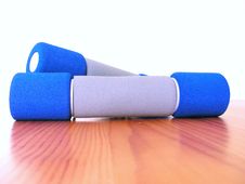 Dumbbells Royalty Free Stock Photo Dumbbells Royalty Free Stock Photo