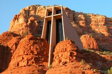 Chapel Of The Holy Cross Royalty Free Stock Images Chapel Of The Holy Cross Royalty Free Stock Images