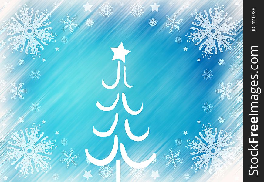 Winter style background. Winter style background