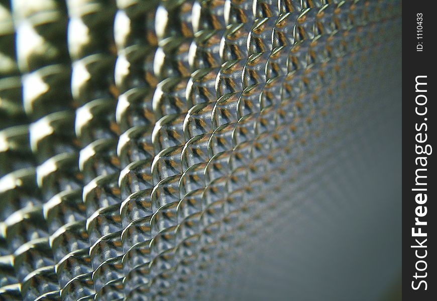 Macro of translucent floating ceiling tile. Macro of translucent floating ceiling tile