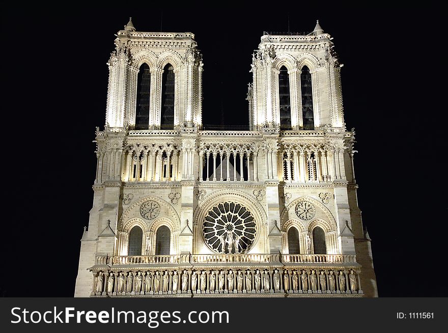 Notre Dame in Paris, France