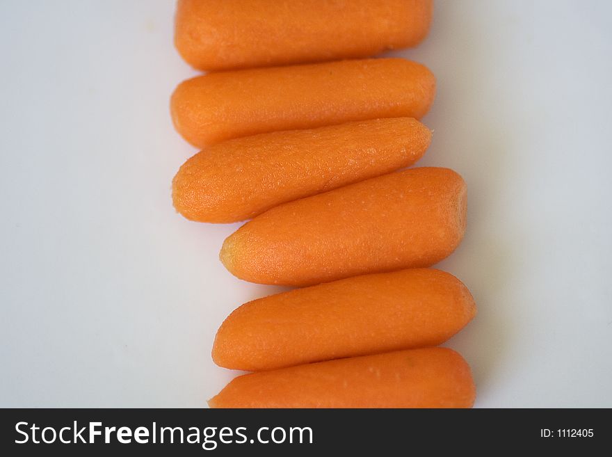Carrots In A Row