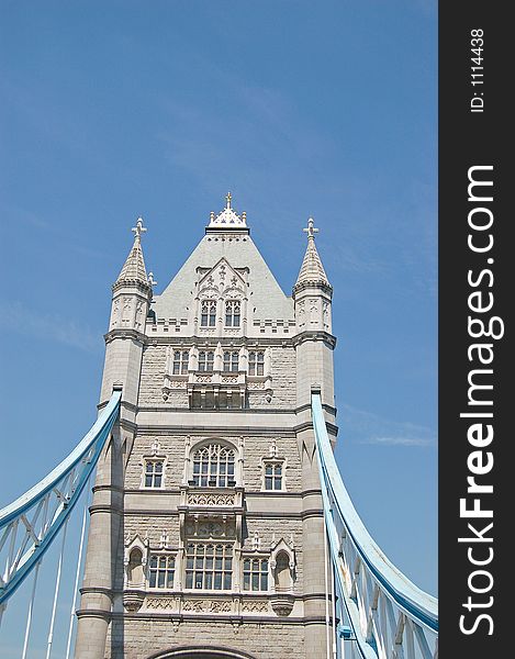 This is an image of the tower bridge. This is an image of the tower bridge.