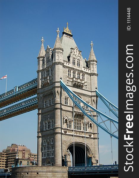 This is an image of the tower bridge. This is an image of the tower bridge