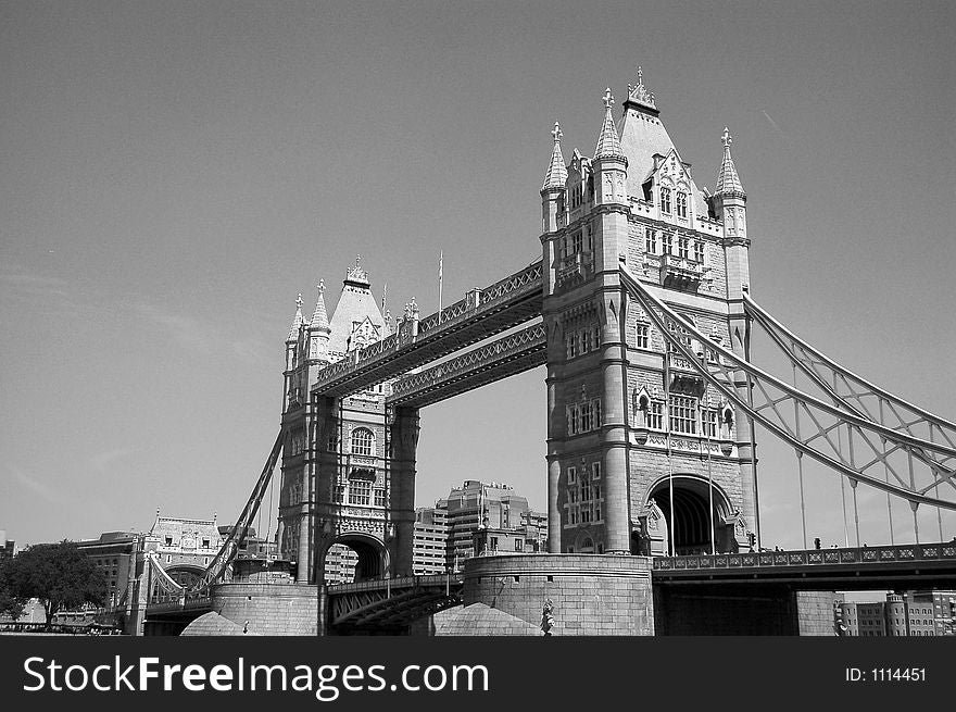 This is an image of the tower bridge. This is an image of the tower bridge.