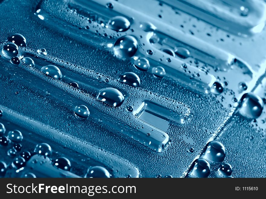 Water Drops Background