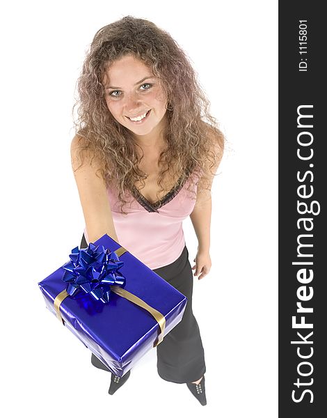 Woman With Gift